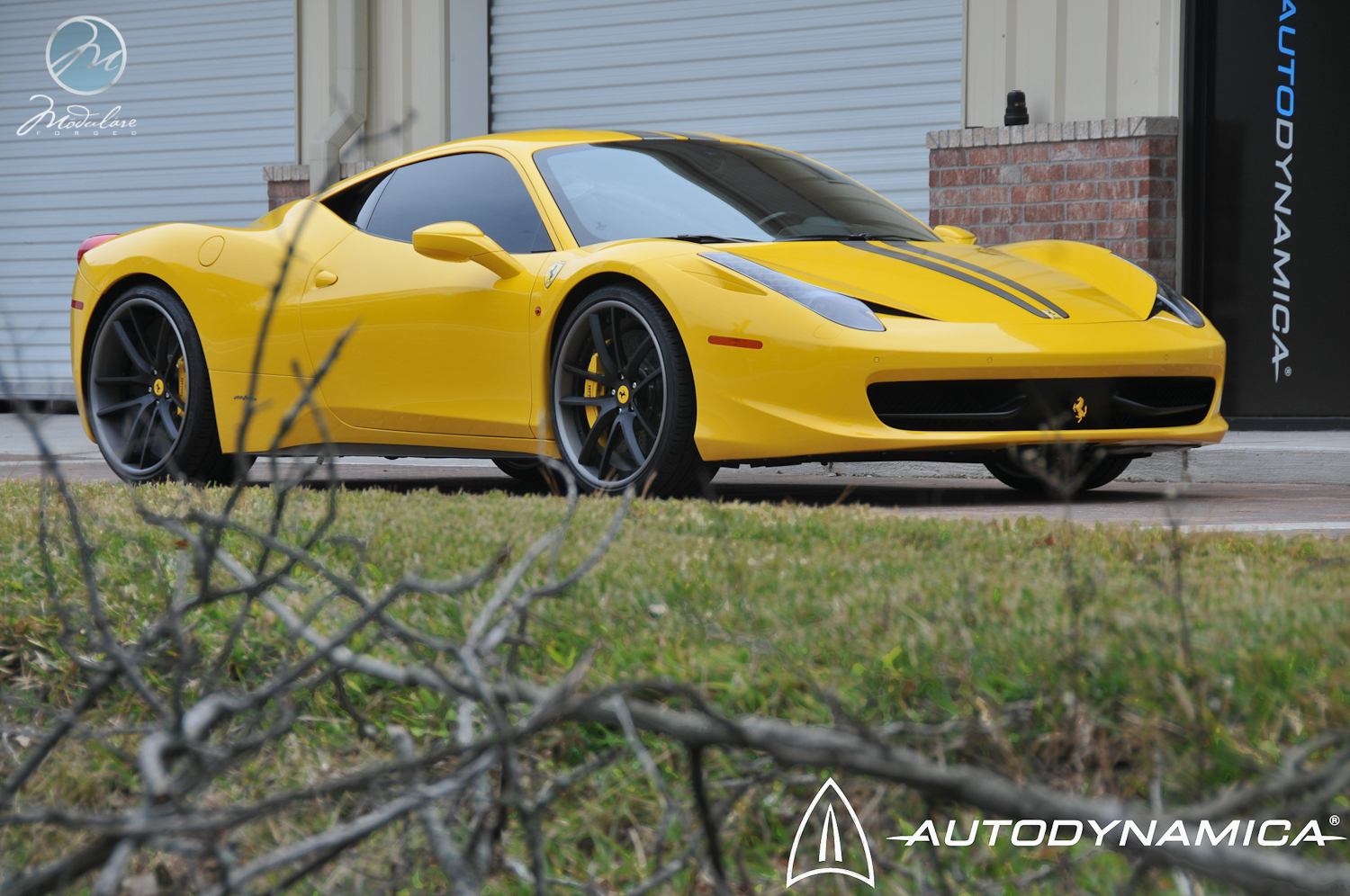 photo 5 Ferrari 458 Italia custom wheels Modulare C30-DC 21x9.0, ET , tire size X R21. 22x12.0 ET