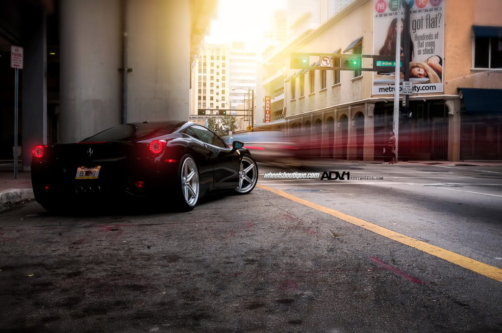photo 4 Ferrari 458 Italia custom wheels ADV.1 5 Track Spec SL Series 21x9.0, ET , tire size X R21. 22x12.5 ET