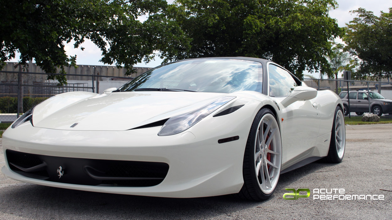 photo 3 Ferrari 458 Italia custom wheels Cor Encor 21x9.0, ET , tire size X R21. 22x11.5 ET