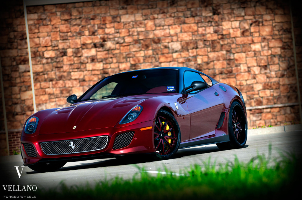 photo 3 Ferrari 599 GTB Fiorano custom wheels Vellano  21x10.0, ET , tire size X R21. 22x11.5 ET 
