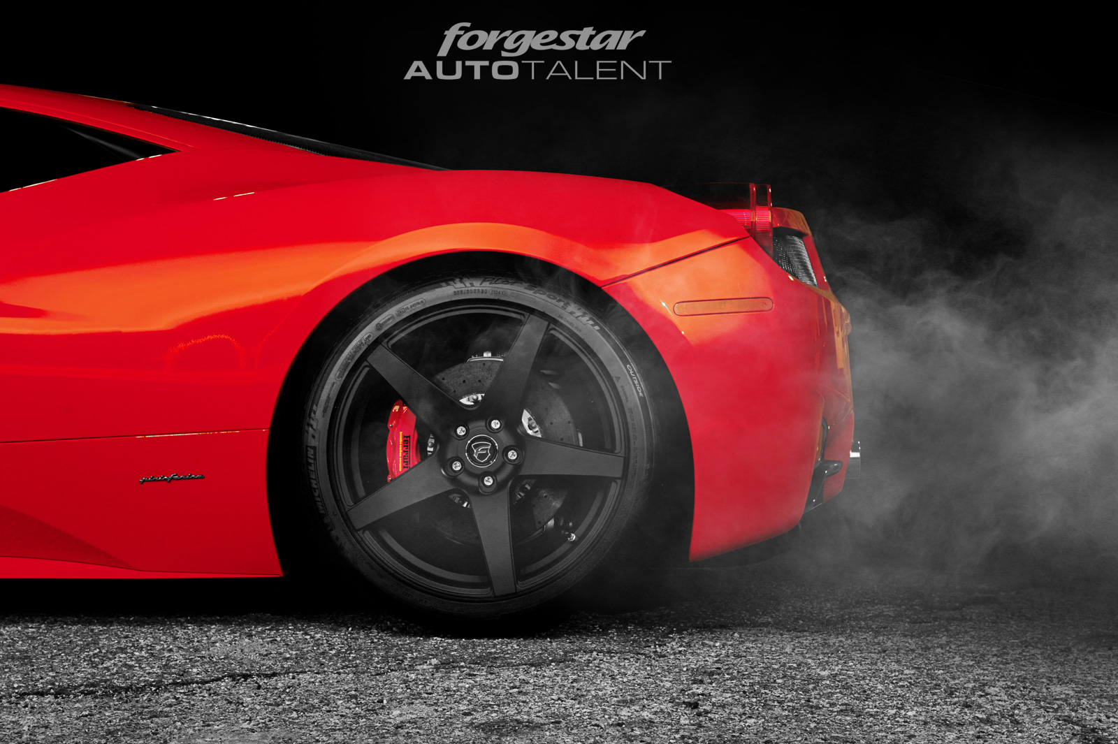 photo 5 Ferrari 458 Italia custom wheels Forgestar CF5 20x9.0, ET , tire size 245/35 R20. 20x12.0 ET 345/30 R20