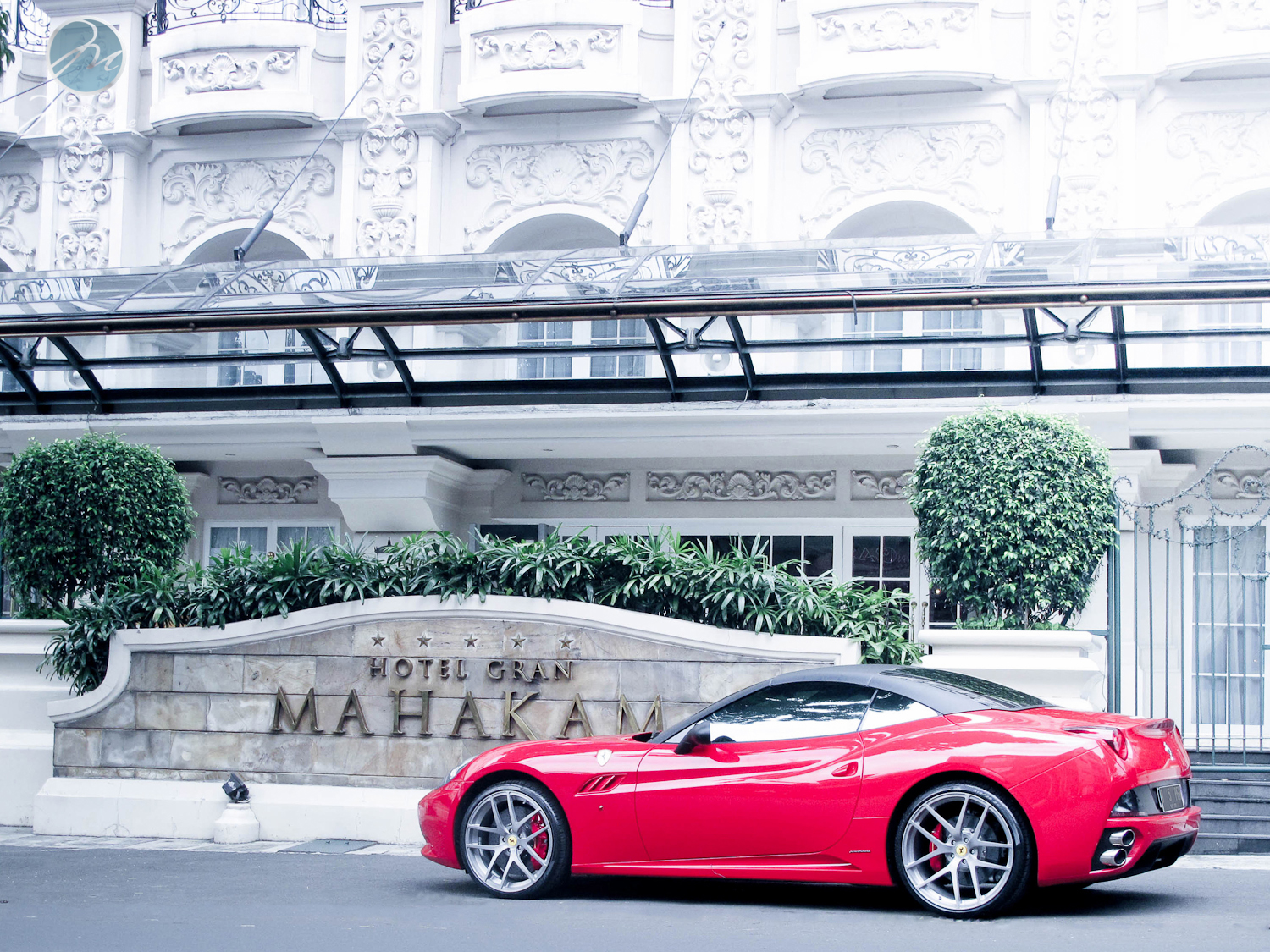 photo 5 Ferrari California custom wheels Modulare B18 21x9.0, ET , tire size X R21. 22x12.0 ET 