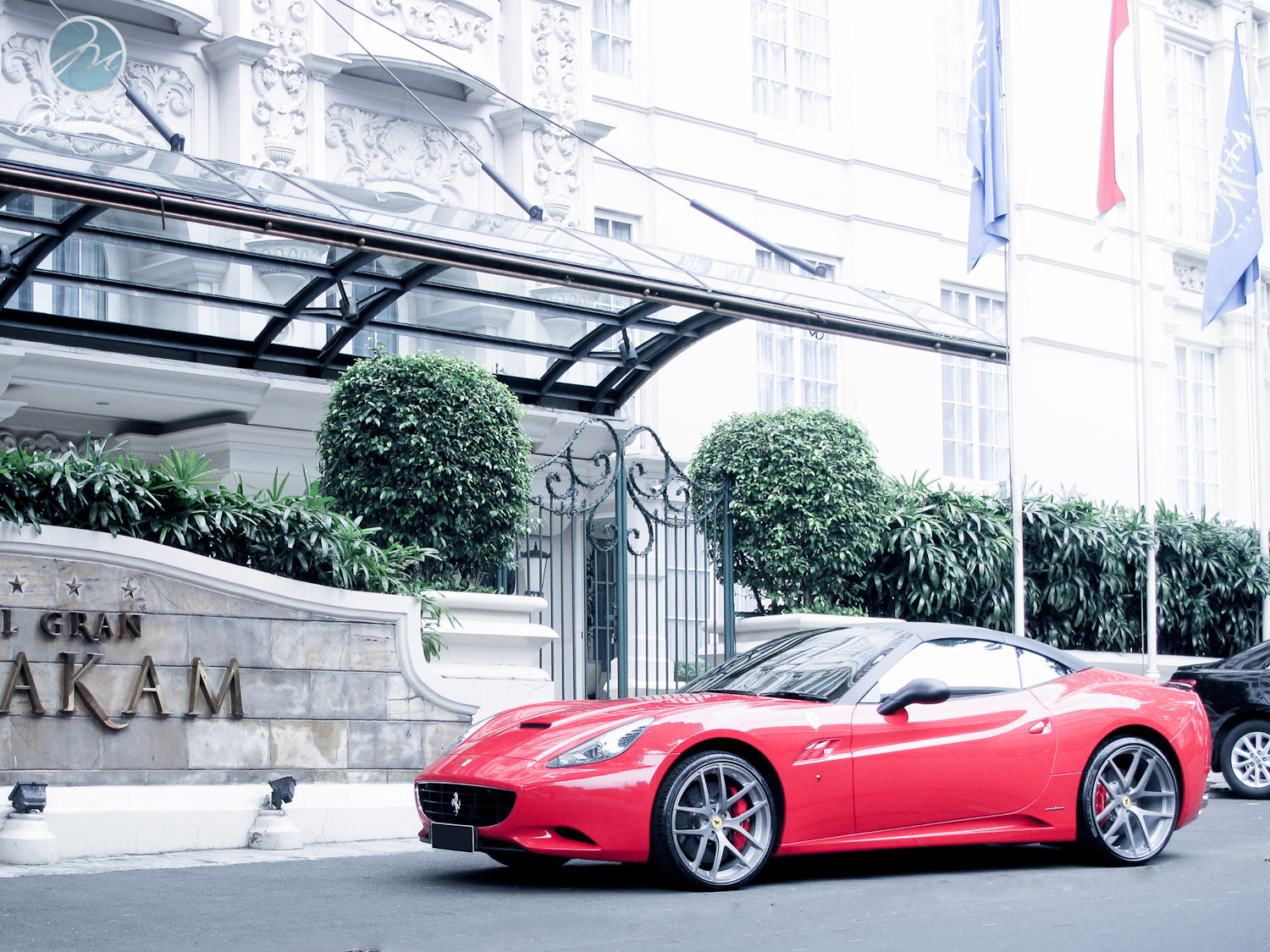 photo 6 Ferrari California custom wheels Modulare B18 21x9.0, ET , tire size X R21. 22x12.0 ET 