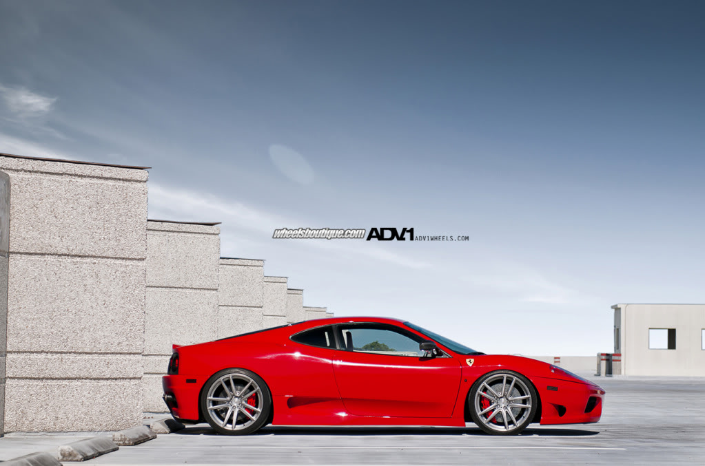 photo 7 Ferrari  Challenge Stradale custom wheels ADV.1 5.21|SL 20x8.5, ET , tire size X R20. 20x12.0 ET 