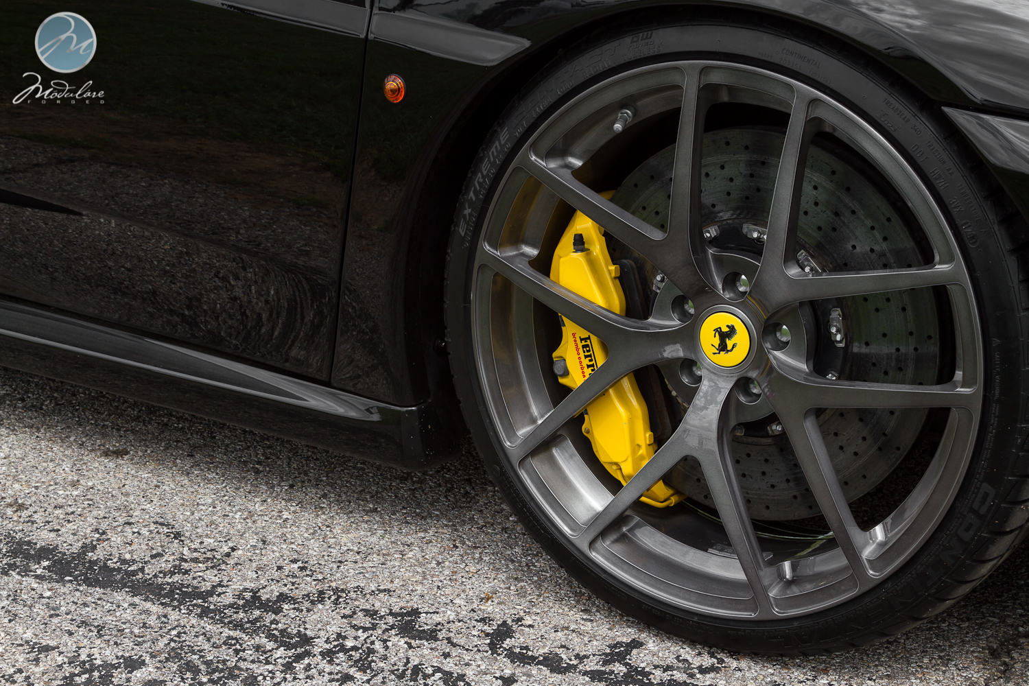 photo 7 Ferrari F430 custom wheels Modulare B18 20x8.5, ET , tire size X R20. 20x12.0 ET