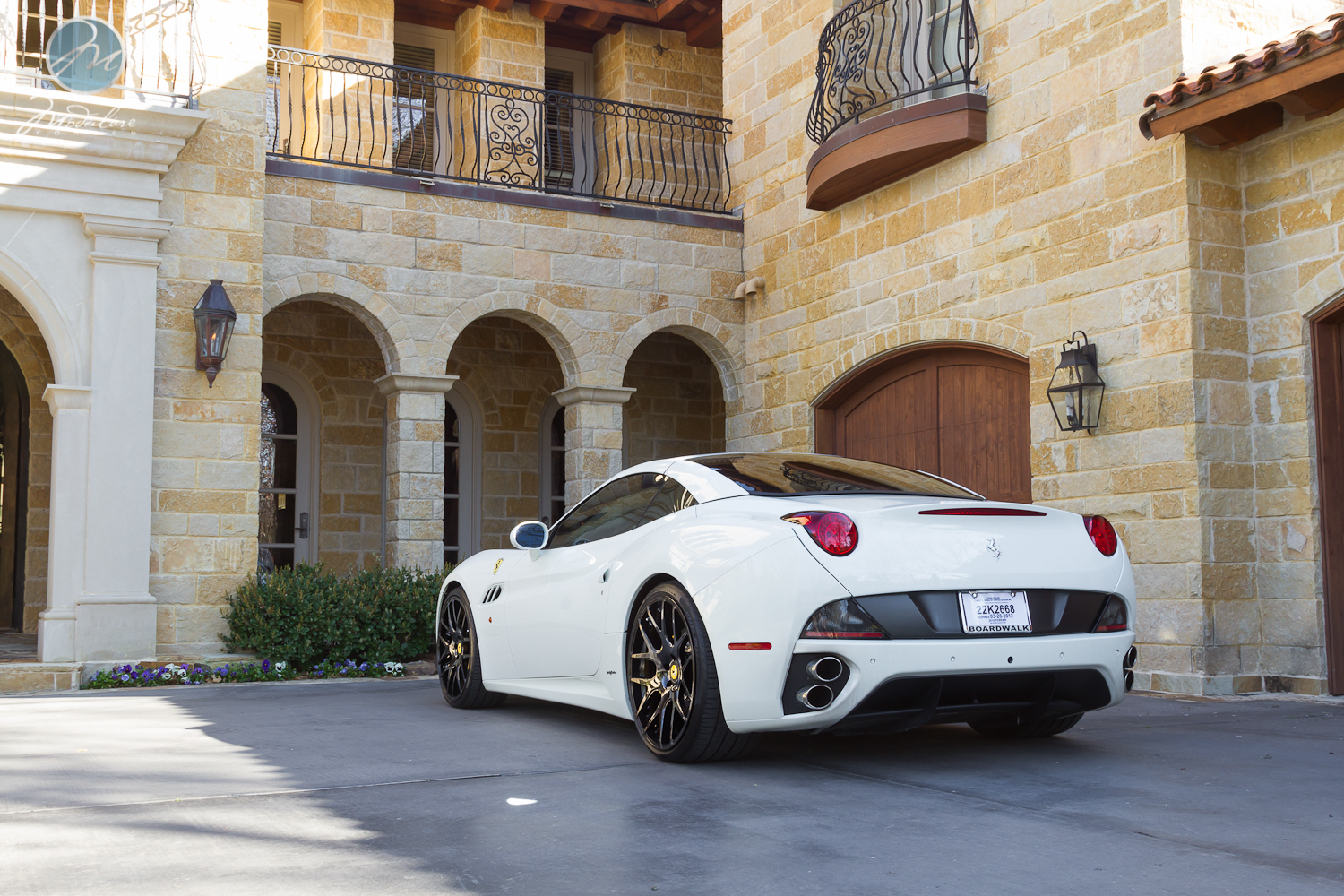 photo 5 Ferrari California custom wheels Modulare B1 21x9.0, ET , tire size 255/30 R21. 22x12.0 ET 315/25 R22