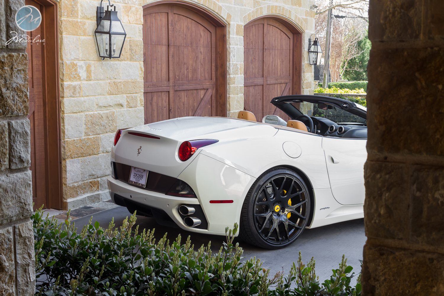 photo 6 Ferrari California custom wheels Modulare B1 21x9.0, ET , tire size 255/30 R21. 22x12.0 ET 315/25 R22