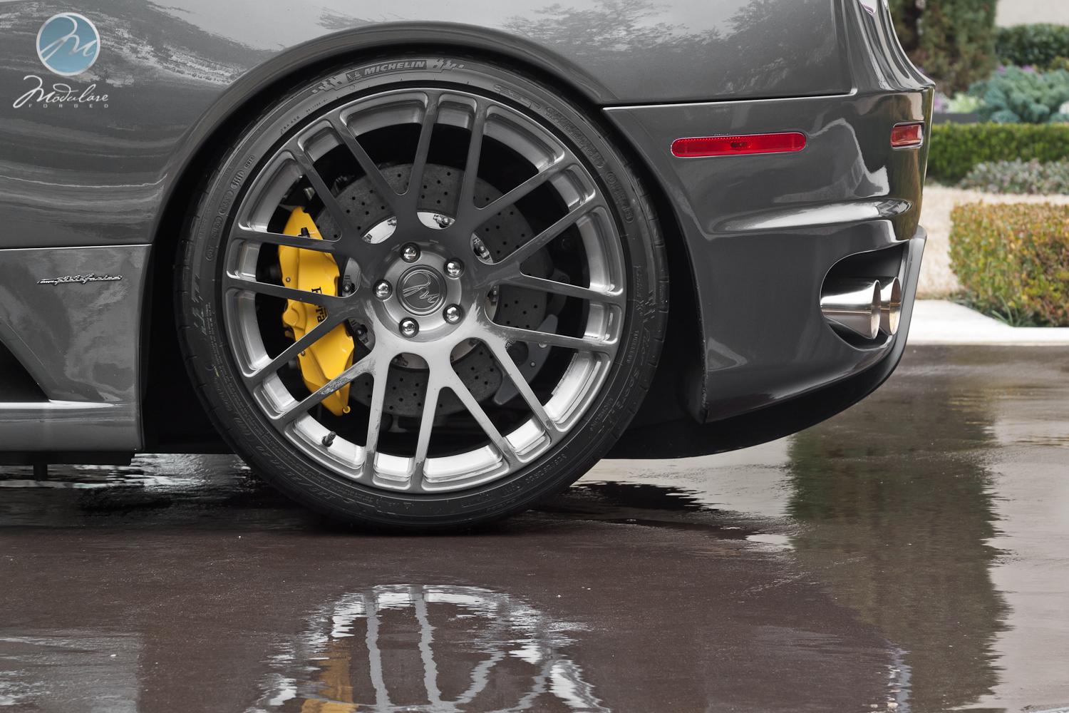 photo 1 Ferrari F430 custom wheels Modulare B14 20x8.5, ET , tire size 245/30 R20. 20x12.0 ET 325/25 R20