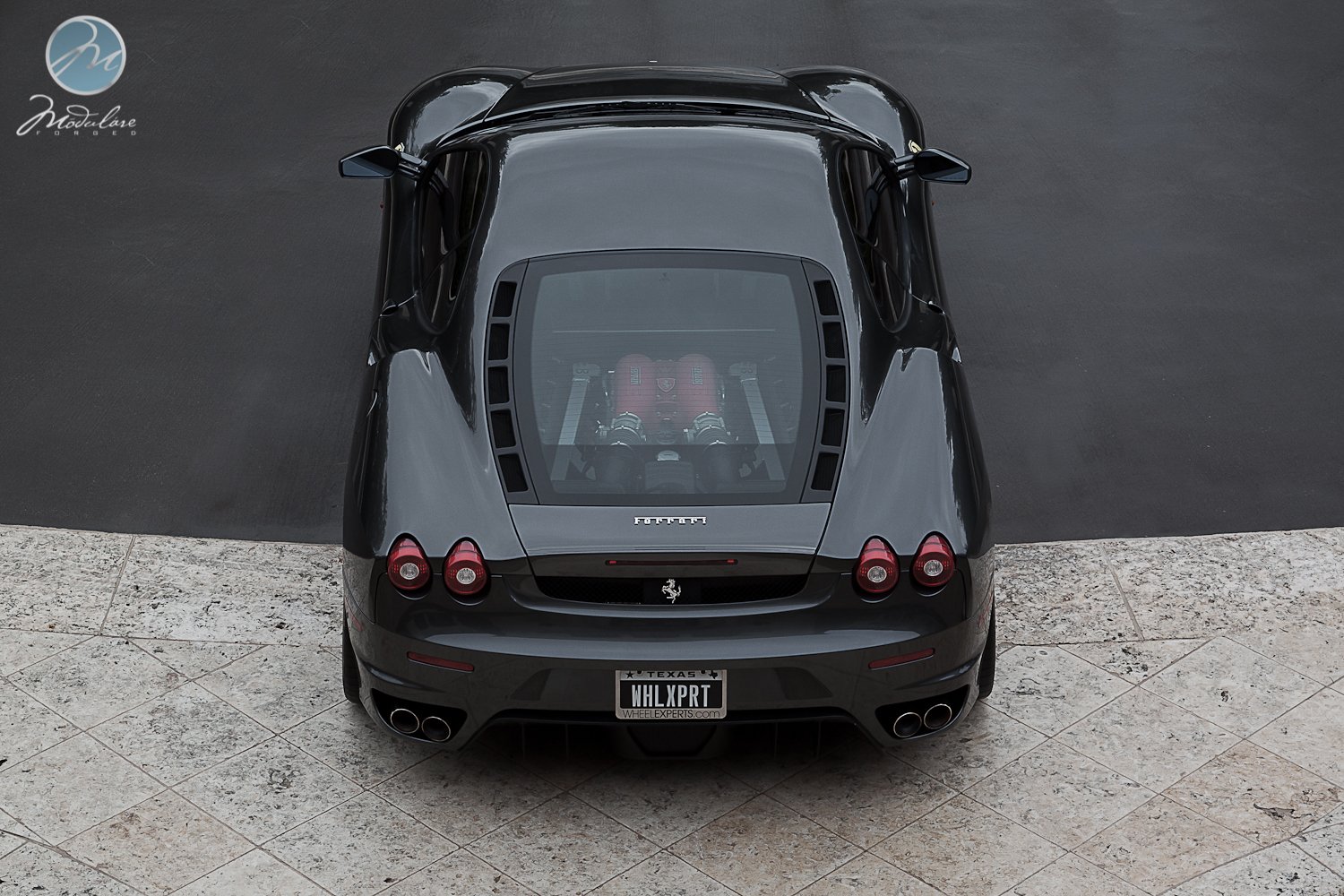 photo 4 Ferrari F430 custom wheels Modulare B14 20x8.5, ET , tire size 245/30 R20. 20x12.0 ET 325/25 R20