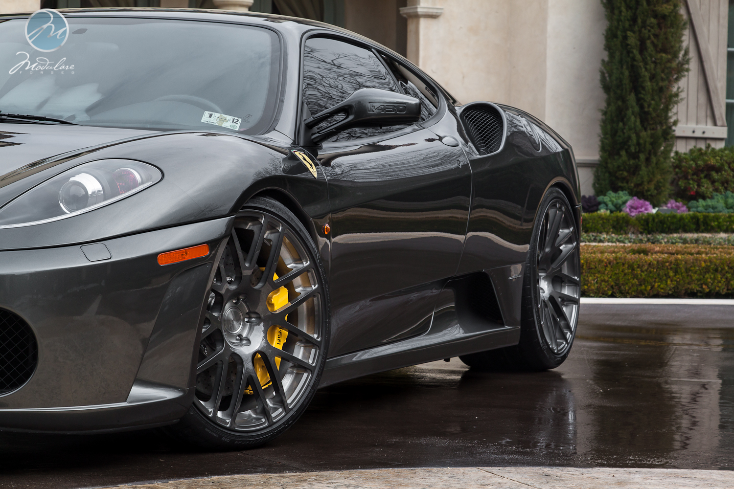 photo 8 Ferrari F430 custom wheels Modulare B14 20x8.5, ET , tire size 245/30 R20. 20x12.0 ET 325/25 R20