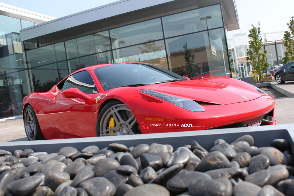 photo 7 Ferrari 458 Italia custom wheels ADV.1 05 Track Spec 20x9.0, ET , tire size X R20. 21x11.0 ET