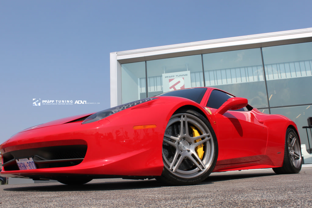 photo 8 Ferrari 458 Italia custom wheels ADV.1 05 Track Spec 20x9.0, ET , tire size X R20. 21x11.0 ET