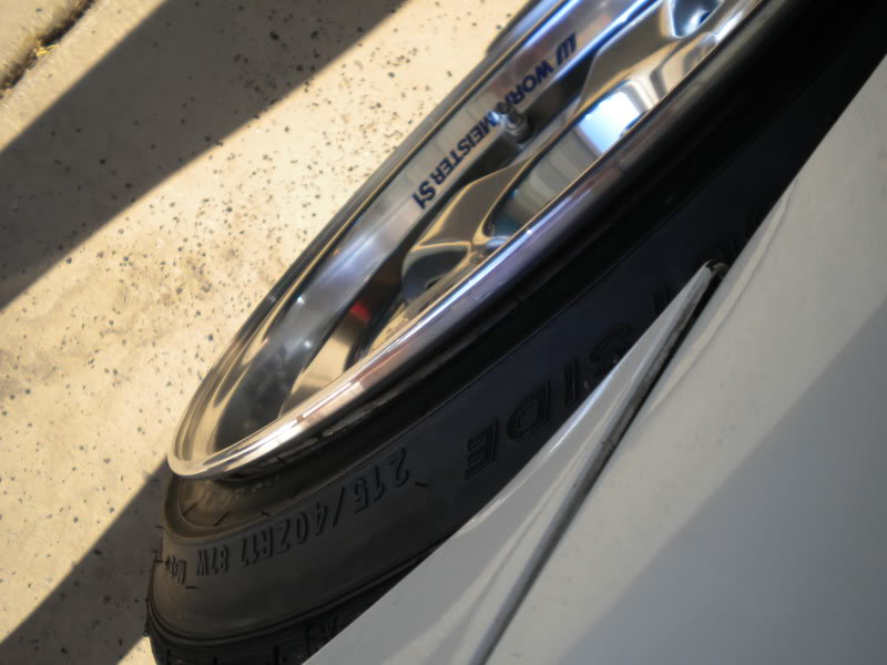 photo 7 Scion tC custom wheels Work Meister SP1 17x8.0, ET +30, tire size 205/40 R17. 17x10.0 ET+35 215/40 R17