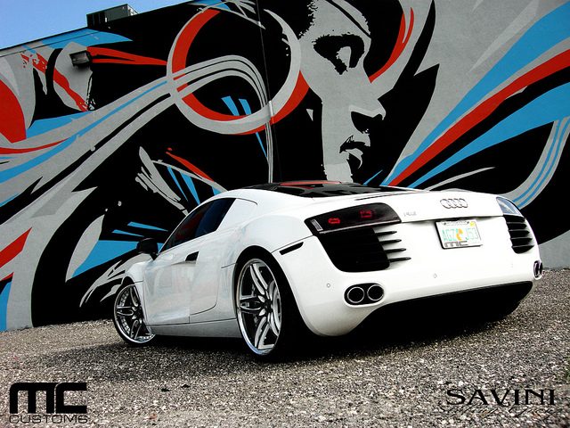 photo 2 Audi R8 custom wheels Savini SV-2 20x8.5, ET , tire size X R20. 20x11.0 ET 