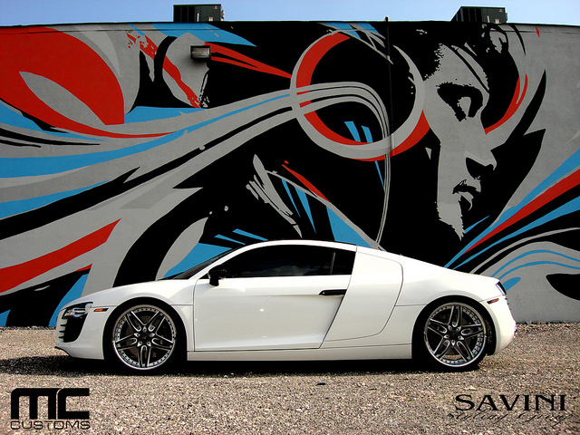 photo 4 Audi R8 custom wheels Savini SV-2 20x8.5, ET , tire size X R20. 20x11.0 ET 