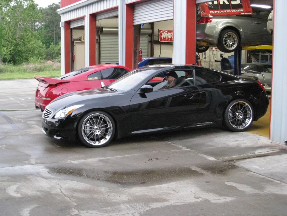photo 2 Infiniti G37 custom wheels GT 30 20x9.5, ET +35, tire size 245/35 R20. 20x10.5 ET+37 285/30 R20