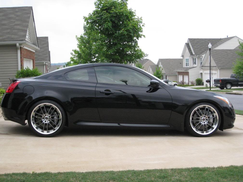 photo 4 Infiniti G37 custom wheels GT 30 20x9.5, ET +35, tire size 245/35 R20. 20x10.5 ET+37 285/30 R20
