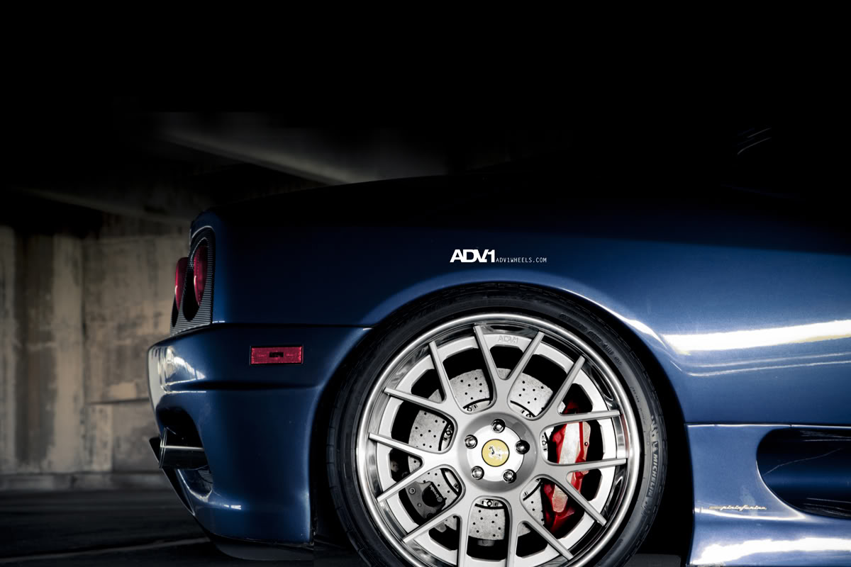 photo 1 Ferrari  Challenge Stradale custom wheels ADV.1 7 Track Spec 20x8.5, ET +12, tire size X R20. x ET 