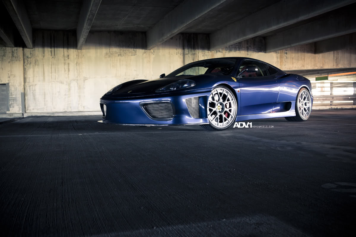 photo 2 Ferrari  Challenge Stradale custom wheels ADV.1 7 Track Spec 20x8.5, ET +12, tire size X R20. x ET 