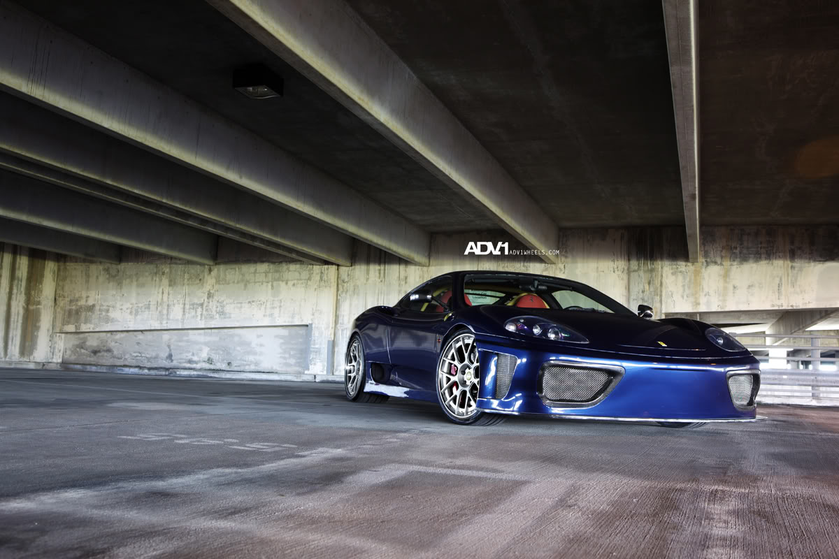photo 8 Ferrari  Challenge Stradale custom wheels ADV.1 7 Track Spec 20x8.5, ET +12, tire size X R20. x ET 