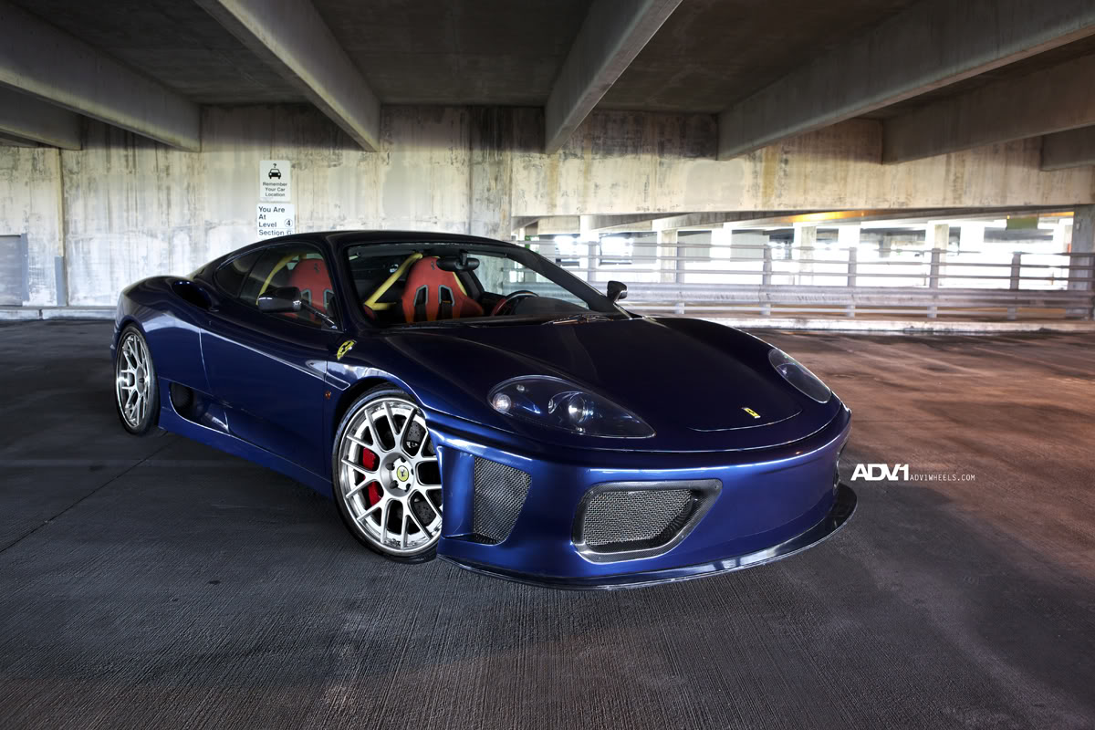 photo 9 Ferrari  Challenge Stradale custom wheels ADV.1 7 Track Spec 20x8.5, ET +12, tire size X R20. x ET 