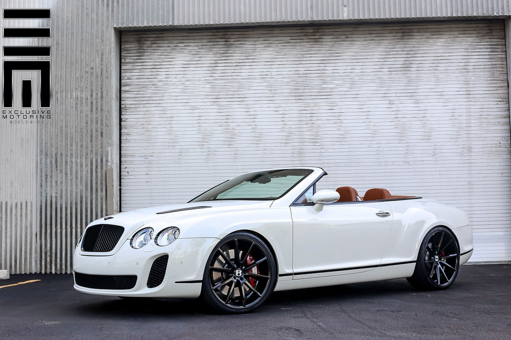 photo 2 Bentley Continental GTC custom wheels Vossen VFS1 22x9.0, ET , tire size X R22. 22x10.5 ET