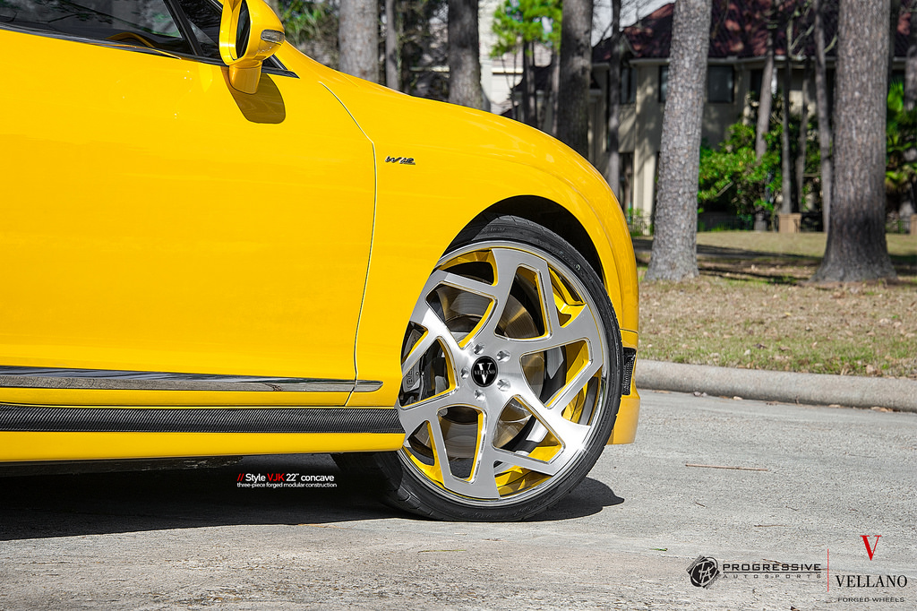 photo 1 Bentley Continental GT custom wheels Vellano VJK 22x, ET , tire size X R22. x ET