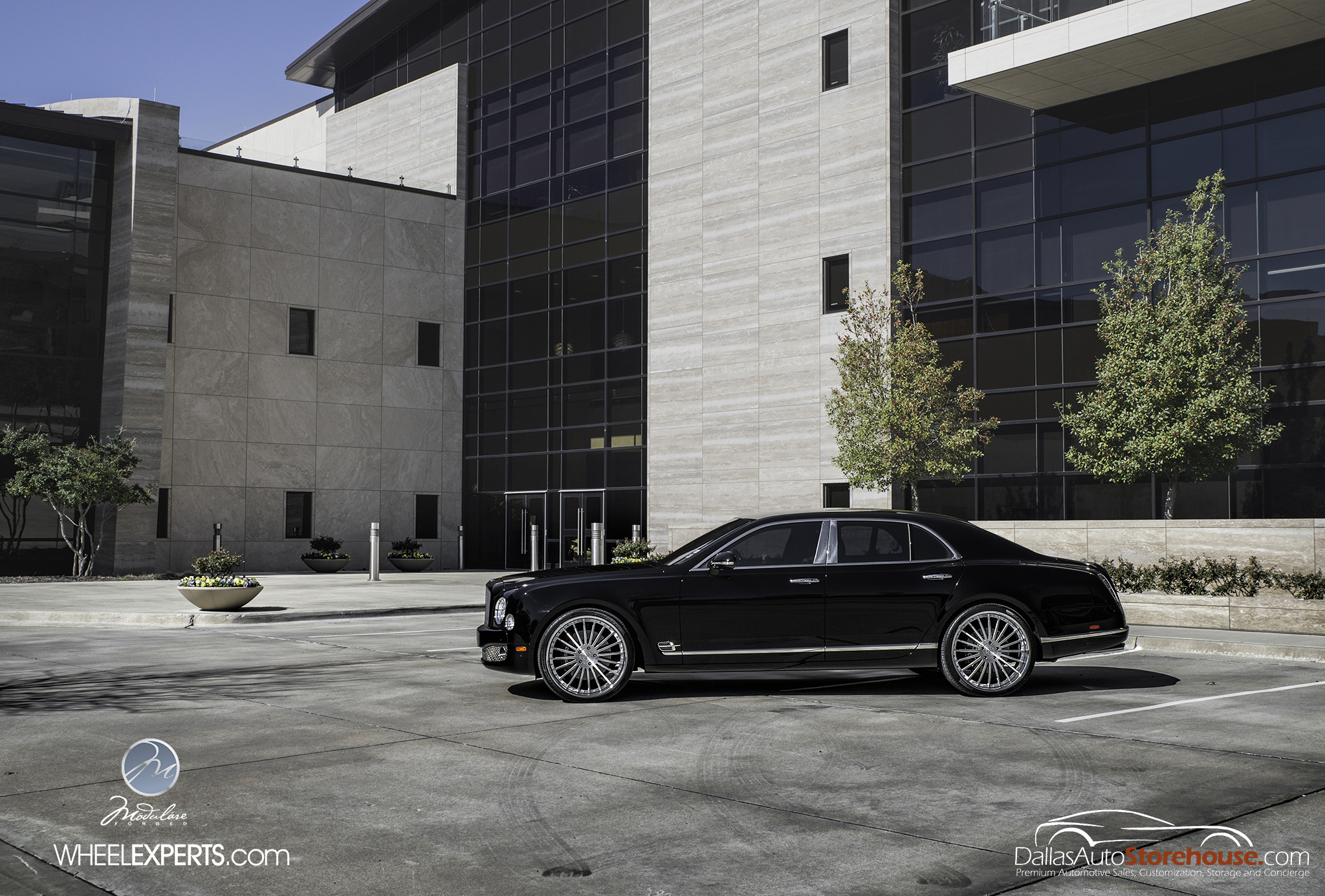 photo 9 Bentley Mulsanne custom wheels Modulare M20 24x10.0, ET , tire size 285/30 R24. x ET 