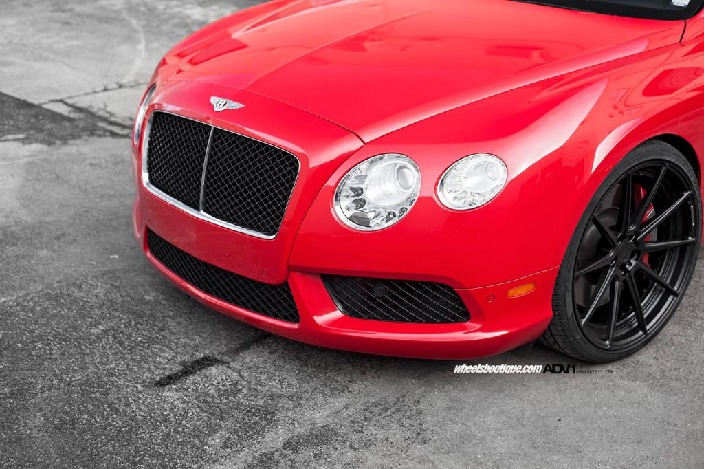 photo 4 Bentley Continental GT custom wheels ADV.1 10 M.V2 SL 22x9.5, ET , tire size X R22. 22x11.5 ET