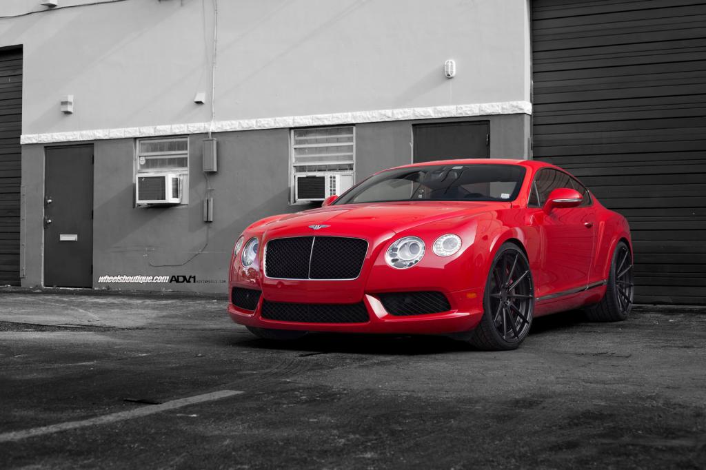 photo 9 Bentley Continental GT custom wheels ADV.1 10 M.V2 SL 22x9.5, ET , tire size X R22. 22x11.5 ET