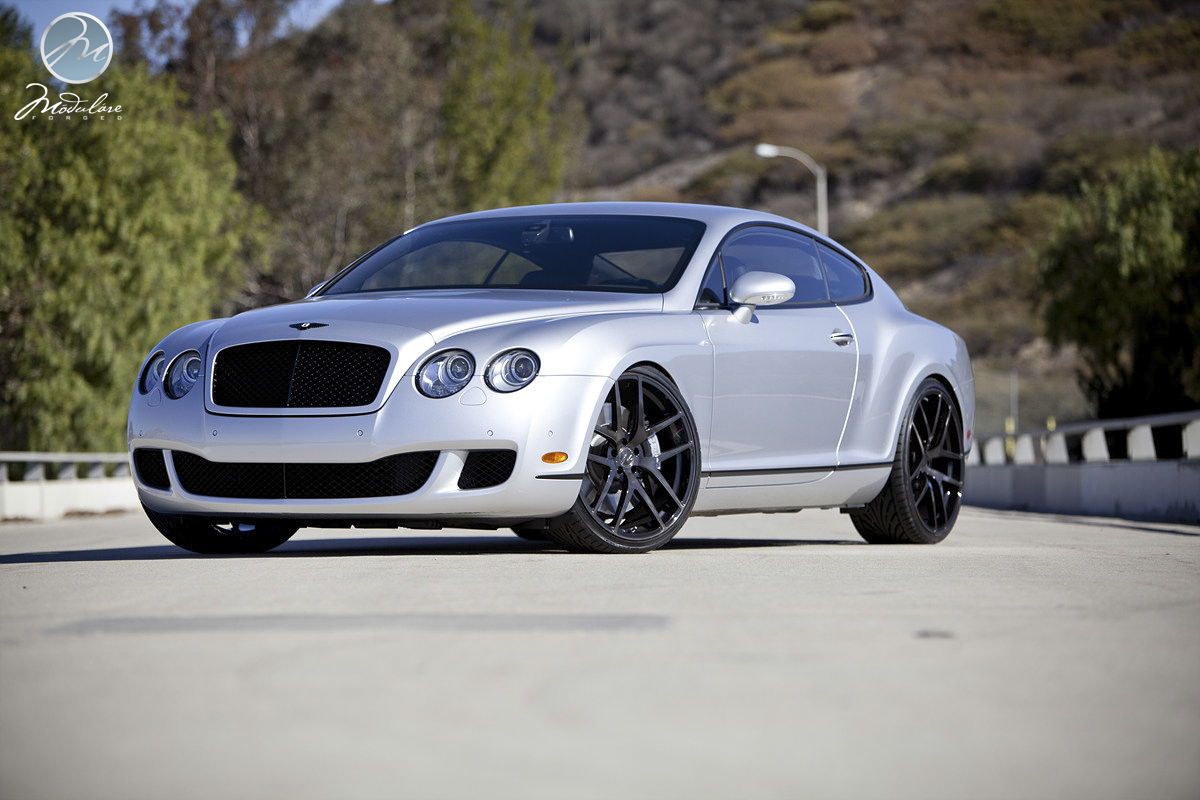 photo 2 Bentley Continental GT custom wheels Modulare B18 22x9.5, ET , tire size X R22. 22x10.5 ET