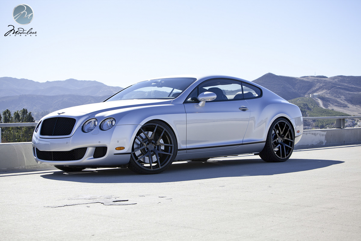 photo 10 Bentley Continental GT custom wheels Modulare B18 22x9.5, ET , tire size X R22. 22x10.5 ET