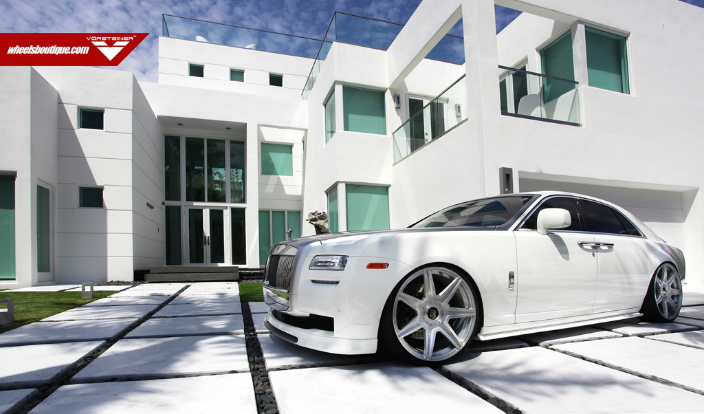 photo 4 Rolls-Royce Ghost custom wheels Vorsteiner CW-5 24x10.5, ET , tire size 275/25 R24. x ET