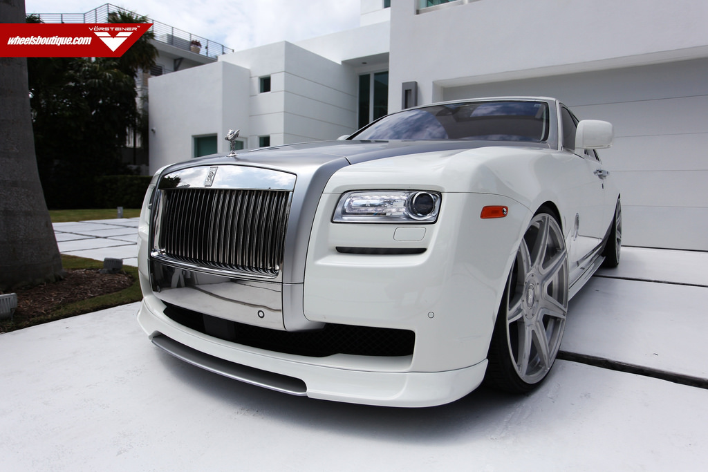 photo 14 Rolls-Royce Ghost custom wheels Vorsteiner CW-5 24x10.5, ET , tire size 275/25 R24. x ET