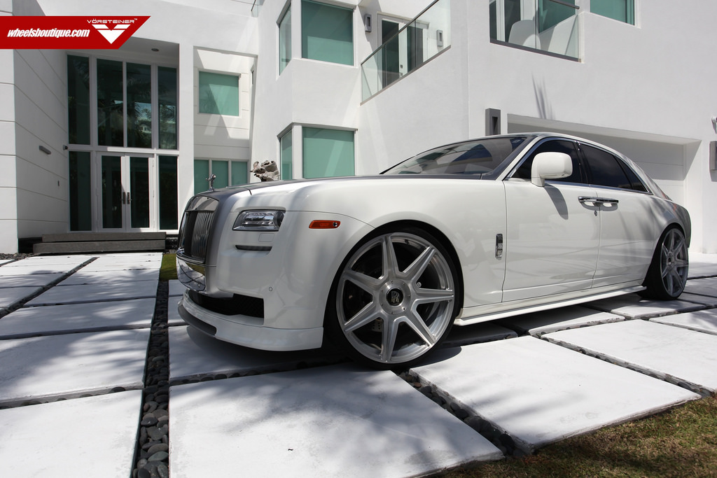 photo 18 Rolls-Royce Ghost custom wheels Vorsteiner CW-5 24x10.5, ET , tire size 275/25 R24. x ET