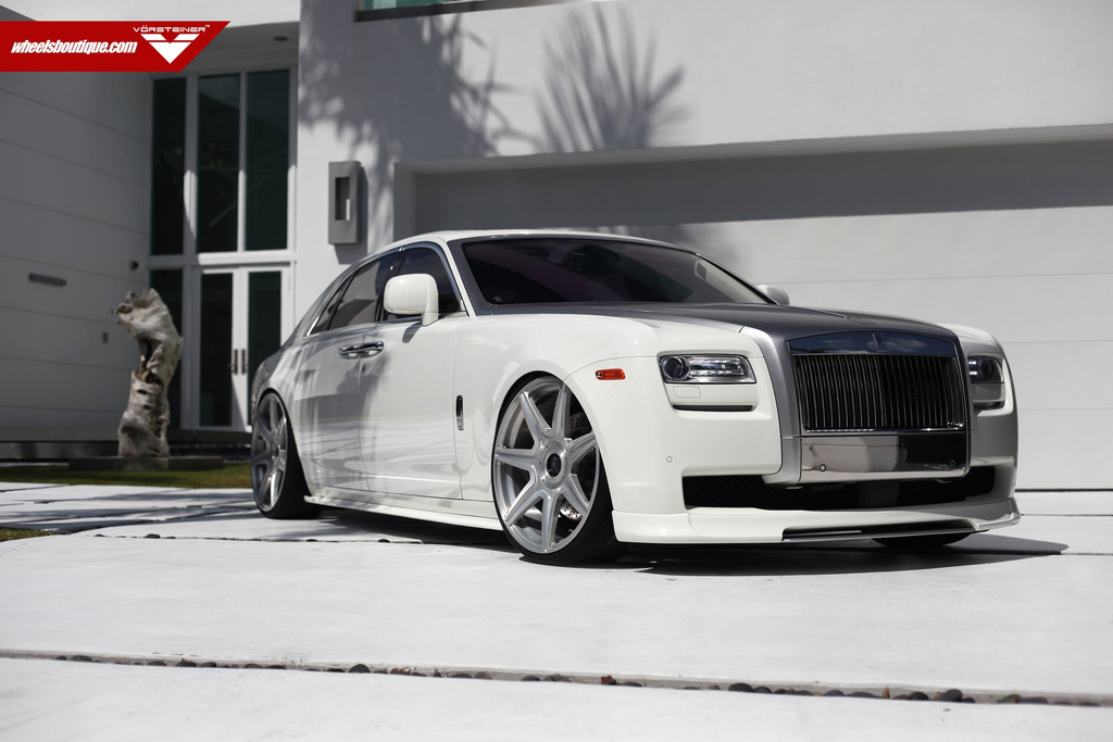 photo 19 Rolls-Royce Ghost custom wheels Vorsteiner CW-5 24x10.5, ET , tire size 275/25 R24. x ET