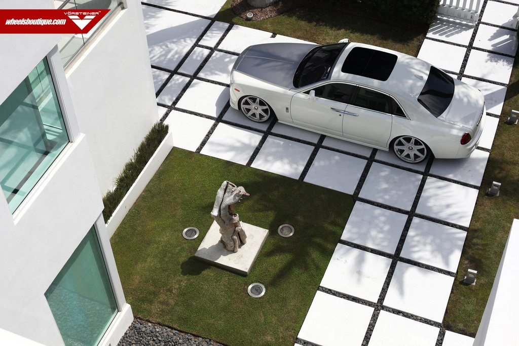 photo 21 Rolls-Royce Ghost custom wheels Vorsteiner CW-5 24x10.5, ET , tire size 275/25 R24. x ET