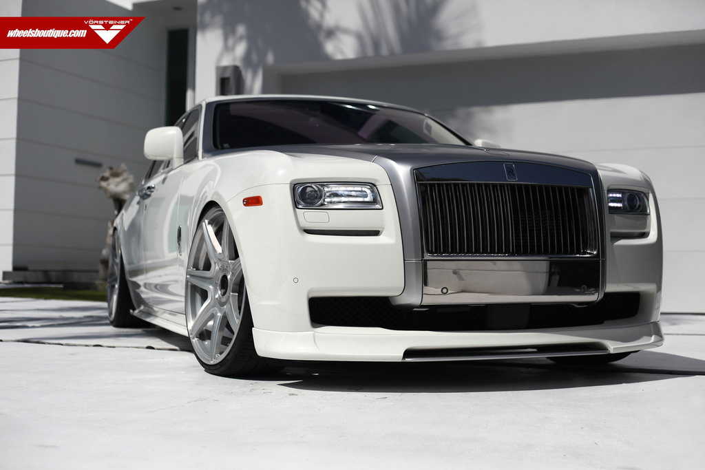 photo 23 Rolls-Royce Ghost custom wheels Vorsteiner CW-5 24x10.5, ET , tire size 275/25 R24. x ET