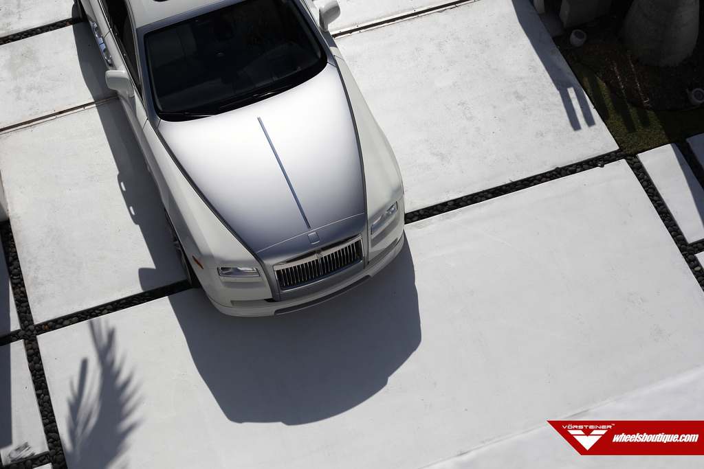 photo 31 Rolls-Royce Ghost custom wheels Vorsteiner CW-5 24x10.5, ET , tire size 275/25 R24. x ET