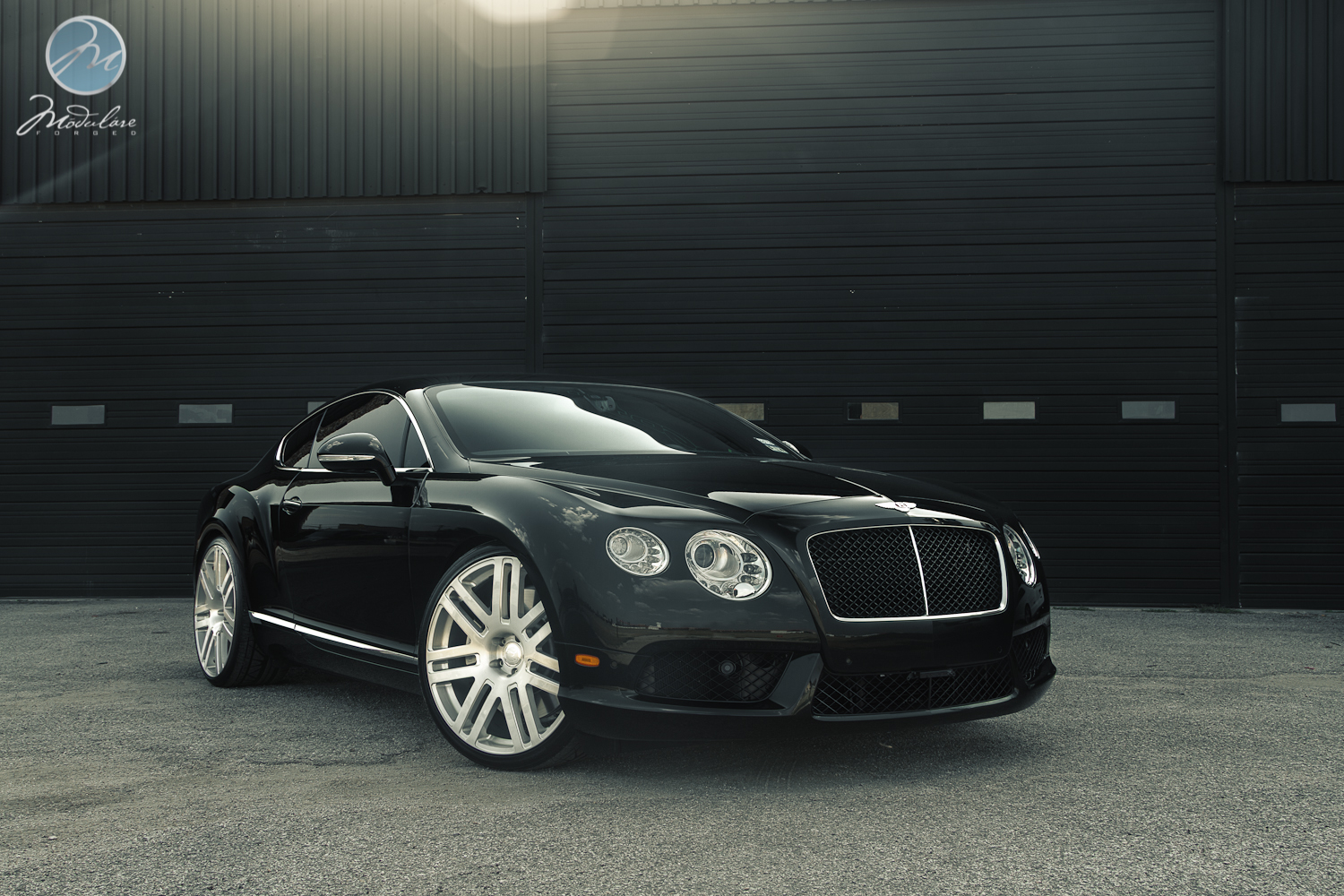 photo 2 Bentley Continental GT custom wheels Modulare B3 22x9.5, ET , tire size X R22. 22x10.5 ET