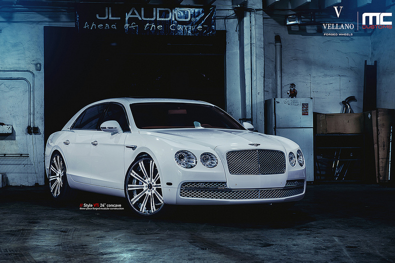 photo 2 Bentley Continental Flying Spur custom wheels VELLANO VTi 24x, ET , tire size X R24. x ET 