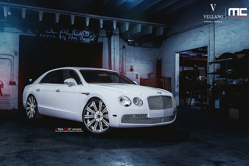 photo 3 Bentley Continental Flying Spur custom wheels VELLANO VTi 24x, ET , tire size X R24. x ET 