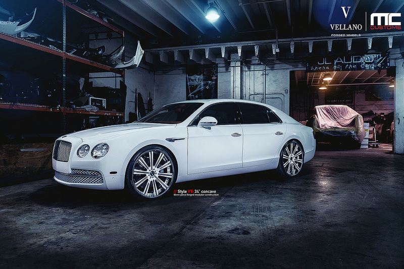 photo 4 Bentley Continental Flying Spur custom wheels VELLANO VTi 24x, ET , tire size X R24. x ET 