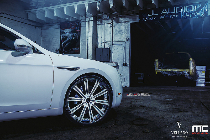 photo 6 Bentley Continental Flying Spur custom wheels VELLANO VTi 24x, ET , tire size X R24. x ET 