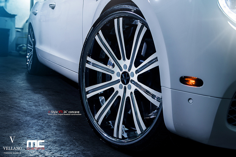 photo 1 Bentley Continental Flying Spur custom wheels VELLANO VTi 24x, ET , tire size X R24. x ET 