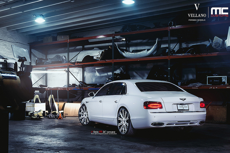 photo 7 Bentley Continental Flying Spur custom wheels VELLANO VTi 24x, ET , tire size X R24. x ET 