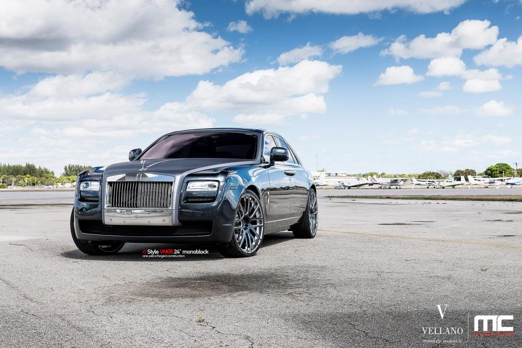 photo 4 Rolls-Royce Ghost custom wheels VELLANO VM05 24x, ET , tire size X R24. x ET 