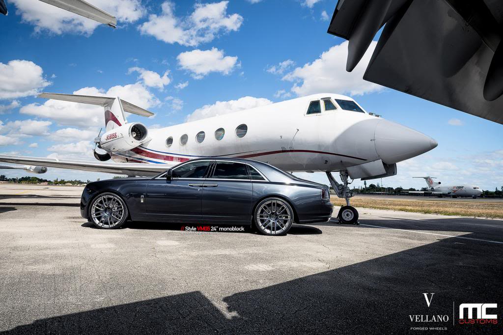 photo 6 Rolls-Royce Ghost custom wheels VELLANO VM05 24x, ET , tire size X R24. x ET 