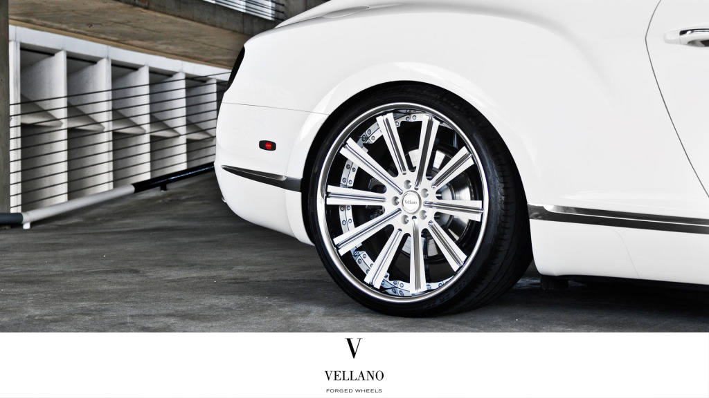 photo 1 Bentley Continental GT custom wheels VELLANO VTi 22x9.5, ET , tire size 265/30 R22. 22x10.5 ET 295/25 R22