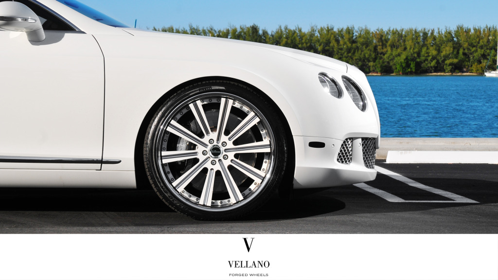 photo 4 Bentley Continental GT custom wheels VELLANO VTi 22x9.5, ET , tire size 265/30 R22. 22x10.5 ET 295/25 R22